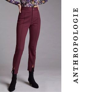 Anthropologie Maeve High-Rise Seamed Leggings
